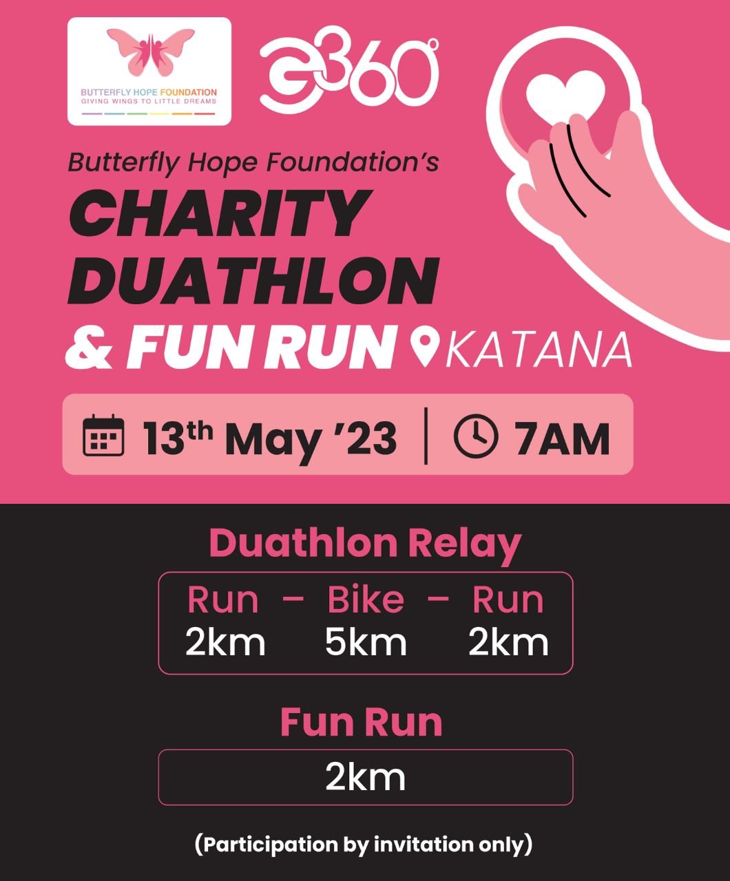Butterfly Hope Foundation's Charity Duathlon & Fun Run