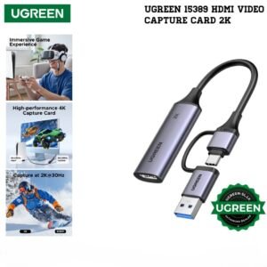 UGREEN 15389 2K HDMI Video Capture Card