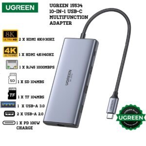 UGREEN 15534 10-in-1 USB-C Multifunction Docking Station