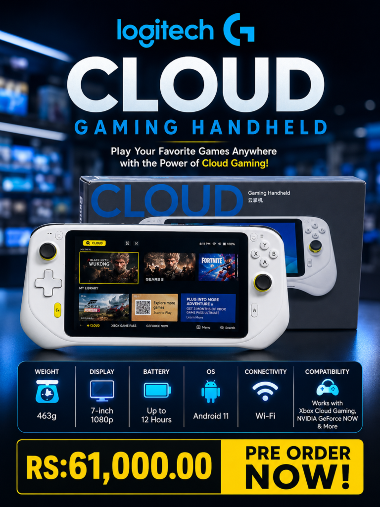 Logitech G Cloud Gaming Handheld – Pre Order Now in Sri Lanka!